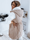 Damen Steppweste WELIA Beige Dstreet TY3295