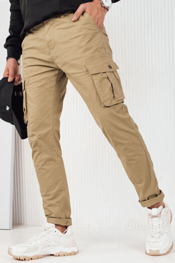 Herren Cargohosen Farbe Beige DSTREET UX4254