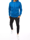 Herren Trainingsanzug-Set Farbe Blau-Schwarz DSTREET AX0645
