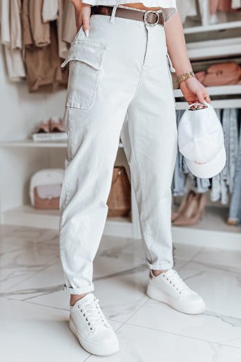 Damen Baggy-Hose GOTRENDI hellgrau Dstreet UY2529