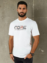 Herren T-shirt mit Aufdruck Farbe Weiß DSTREET RX5418