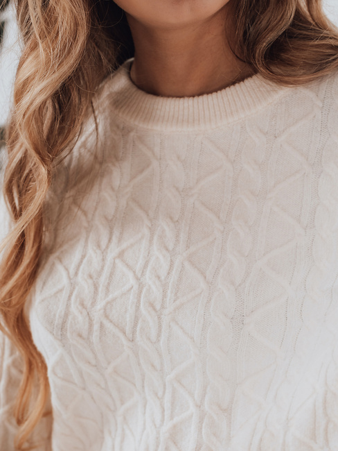 BRAVINA Damen Pullover ecru Dstreet MY2527