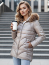 Damen WINTERCHIC Winterjacke mit Kapuze camel Dstreet TY4438z