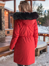 Damen Winterparka TRENDNEL Wendekapuze rot Dstreet TY4588
