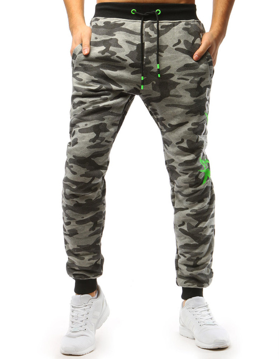 Herren Sporthose Jogger Camo Hellgrau Dstreet UX3509