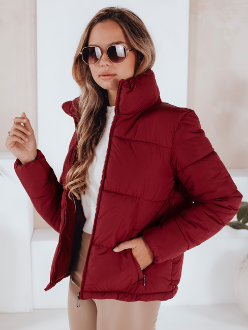 Damen Steppwinterjacke LAROSE kastanienbraun Dstreet TY5218