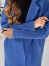 Damen Mantel Alpaka Imitat RITA II Blau Dstreet NY0627