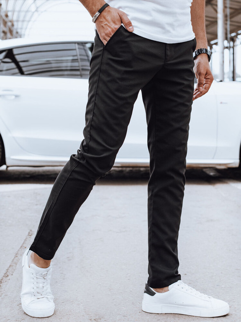 Herren Freizeithose schwarz Dstreet UX4397