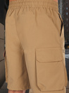 Herren Stoff Kampfshorts khaki Dstreet SX2507