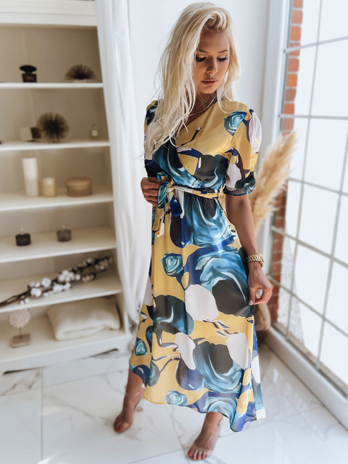 Kleid VALLERIO Gelb Dstreet EY1875z