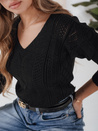 Damen Lange Pullover DARIA Farbe Schwarz DSTREET MY1722