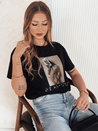 Damen T-shirt mit Aufdruck CARSTI Farbe Schwarz DSTREET RY2403