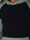 Herren Basic Kapuzensweatshirt schwarz Dstreet BX5896