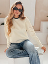 Damen Basic-Pullover DARMILA ecru Dstreet MY2506
