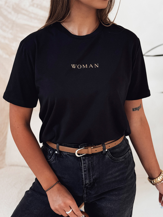 Damen WOMAN T-shirt schwarz Dstreet RY2554