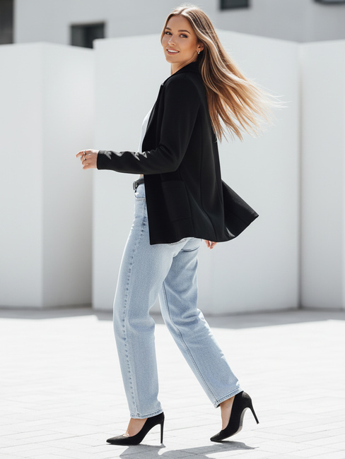 Damen CLASSVENT Jacke schwarz Dstreet PY0107