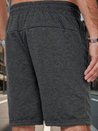Dunkelgraue Herren Sweatshorts Dstreet SX2482