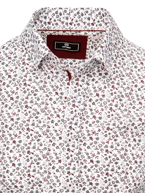 Herren Gemustertes Hemd Farbe Dunkelblau DSTREET DX2412