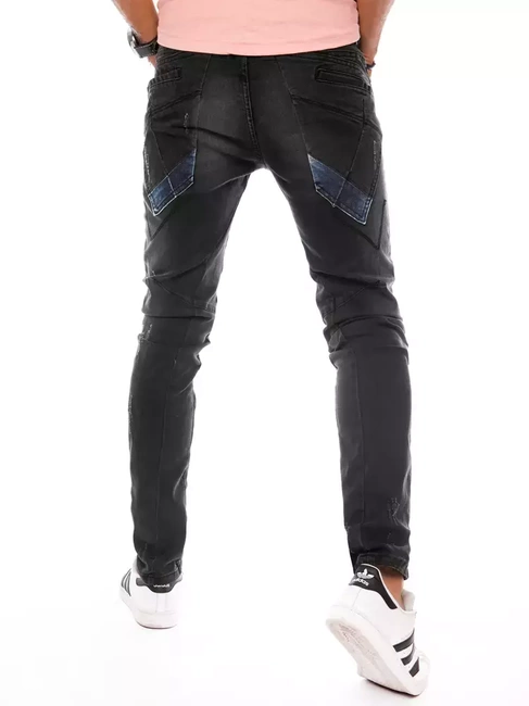 Herren Jeanshose Schwarz Dstreet UX3800