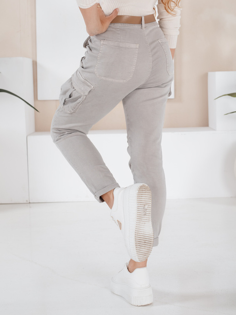 Damen Cargohose CARGOIF grau Dstreet UY2711