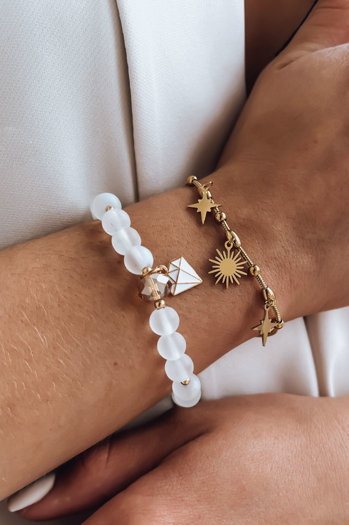 Damenarmband UNIVERSUM Farbe Gold DSTREET LY0094