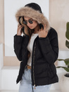 Gesteppte Damen Winterjacke schwarz Dstreet TY5149