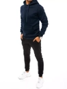 Herren Trainingsanzug-Set Farbe Dunkelblau-Schwarz DSTREET AX0631