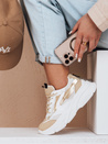 Damen STEPLIFT Sport Turnschuhe gold Dstreet ZY0609