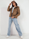 Damen Übergangsjacke FALES Farbe Camel DSTREET TY4206