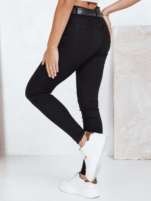 Damen Skinny Jeans schwarz Dstreet UY2754