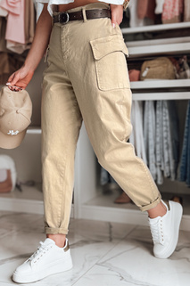 Damen Baggy-Hose GOTRENDI dunkelbeige Dstreet UY2525