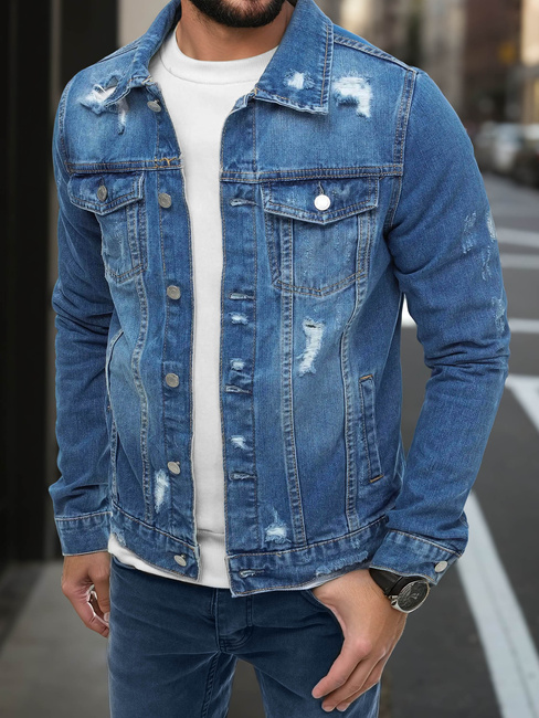 Herren Jeansjacke blau Dstreet TX3633