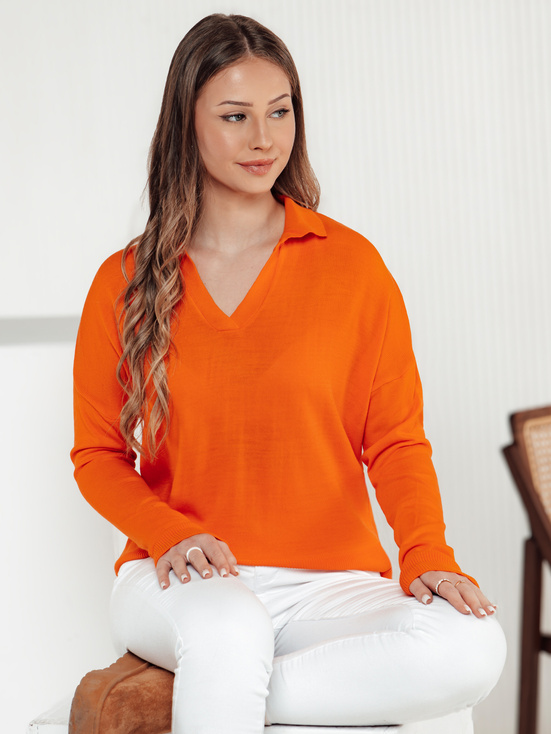 Damen Pullover in Einheitsgröße VISTILLA orange Dstreet MY2414