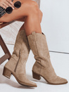 Damen Cowboystiefel beige Dstreet ZY1091