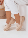 Damen LOAFELIA beige Dstreet Mokassins ZY0603