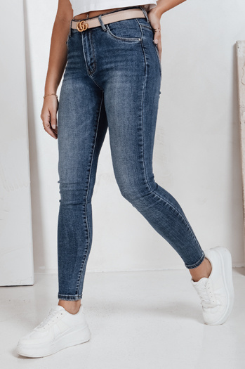 Damen Skinny Jeans blau Dstreet UY2816
