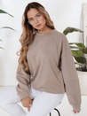 UZORI Damen Sweatshirt beige Dstreet BY1285