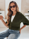 Damen Strickjacke NUTI Farbe Grün DSTREET MY1672