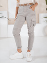 Damen Cargohose CARGOIF grau Dstreet UY2711