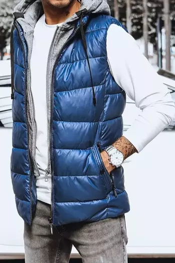Herren Steppweste Dunkelblau Dstreet TX4138