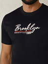 Herren T-shirt mit Aufdruck Farbe Schwarz DSTREET RX5403