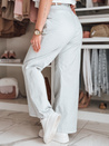 Damenhose mit weitem Bein MOBISKA blau Dstreet UY2619