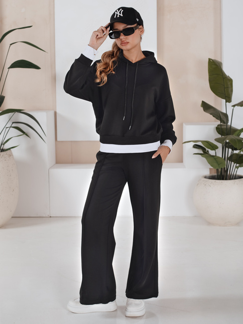 Damen Trainingsanzug Set SANELIS schwarz Dstreet AY0984