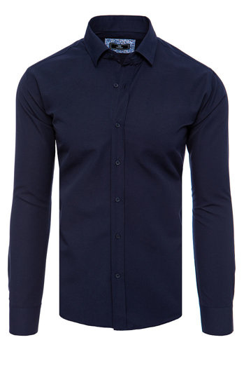Herrenhemd navyblau Dstreet DX2477