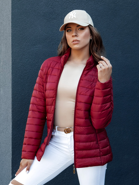 Damen Steppjacke CRIMSON kastanienbraun Dstreet TY4352