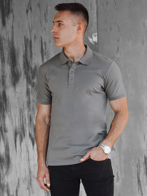 Herren Poloshirt Farbe Graphite DSTREET PX0599