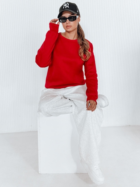 Damen Sweatshirt FASHION II Rot BY0147