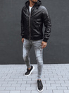 Herren Kapuzenjacke schwarz Dstreet TX4716_2