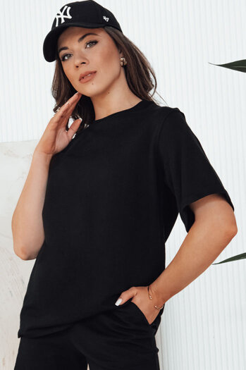 SWAN Damen-T-Shirt schwarz Dstreet RY2537