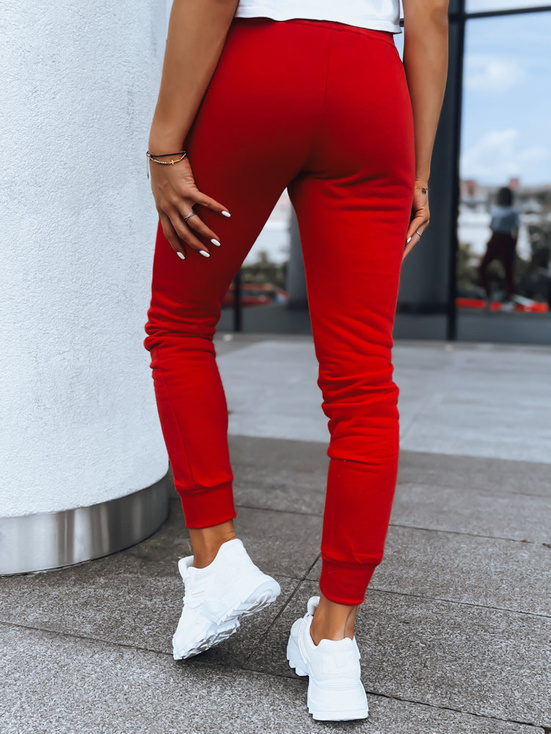 Damen Jogginghose FITS Rot Dstreet UY0578